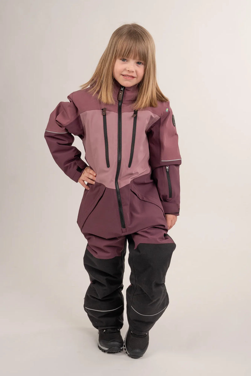 ALPINE WINTER OVERALL - DRY ROSE/PLUM