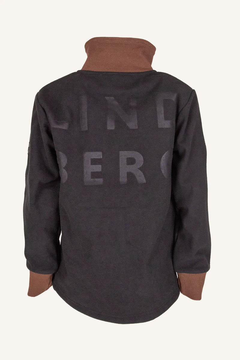 STORMY JACKET, WINDFLEECE - GREY/BLACK