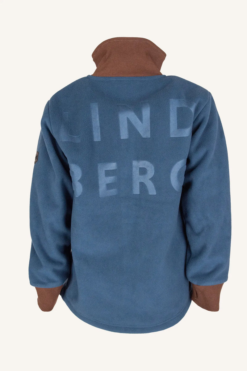 STORMY JACKET, WINDFLEECE - GREY/DARK BLUE