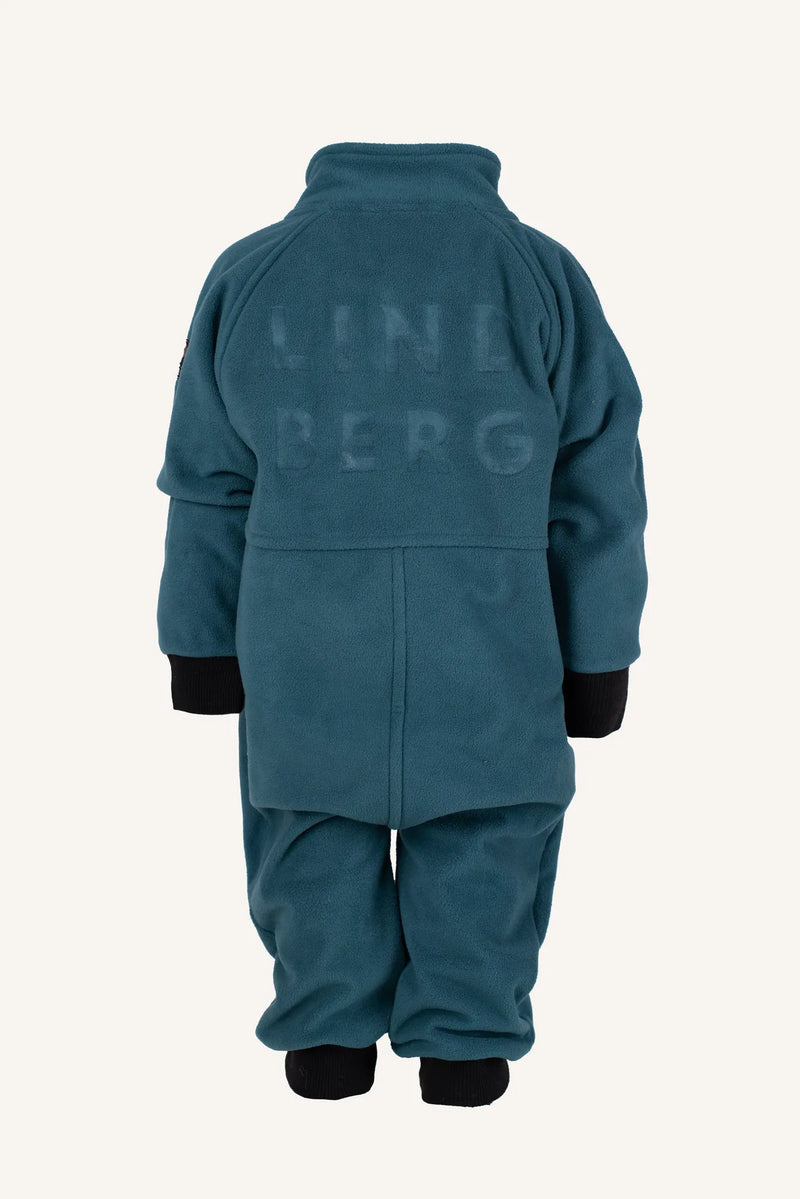STORMY BABY OVERALL, WINDFLEECE - DARK TEAL