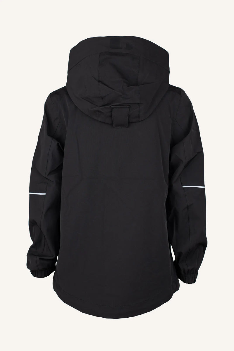 DRAMMEN SHELL JACKET - BLACK