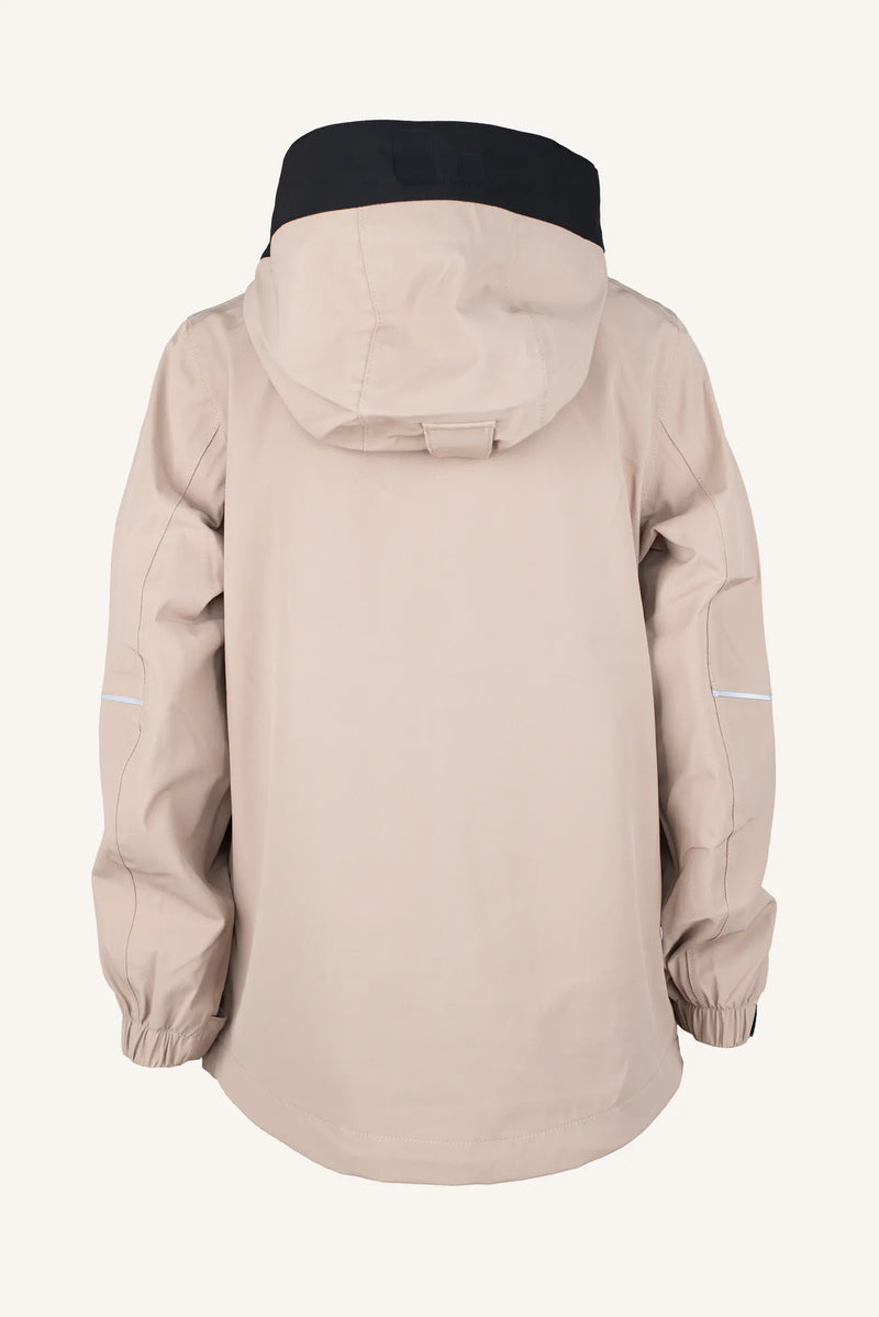 DRAMMEN SHELL JACKET - BEIGE
