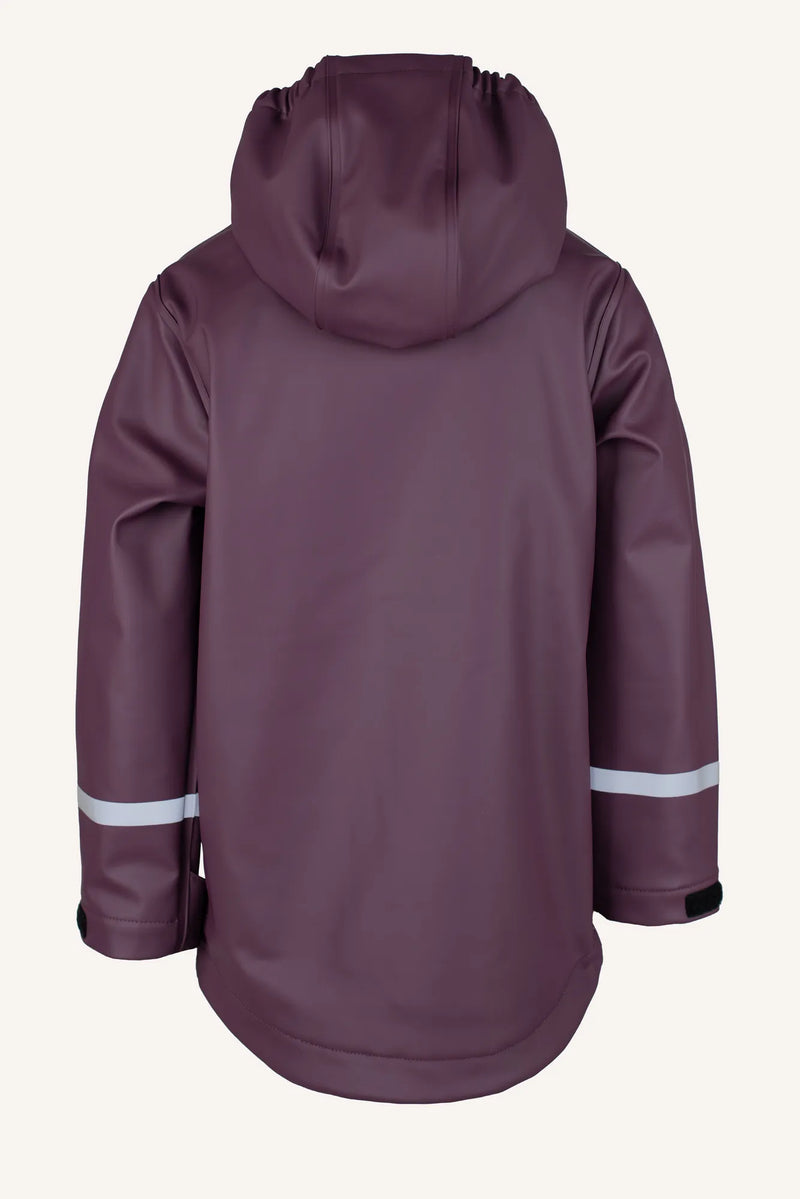 VESTBY RAIN JACKET - PURPLE/ROSE