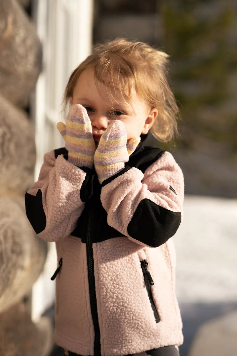 MULTI MAGIC MITTEN, 2-P - PINK/YELLOW