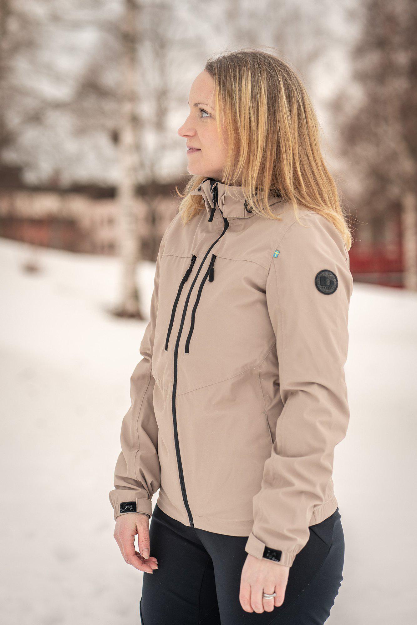 Drammen - Waterproof and durable shell jacket for women from