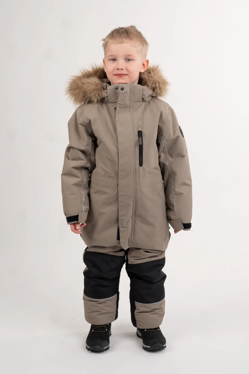 NORDIC WINTER OVERALL - BEIGE
