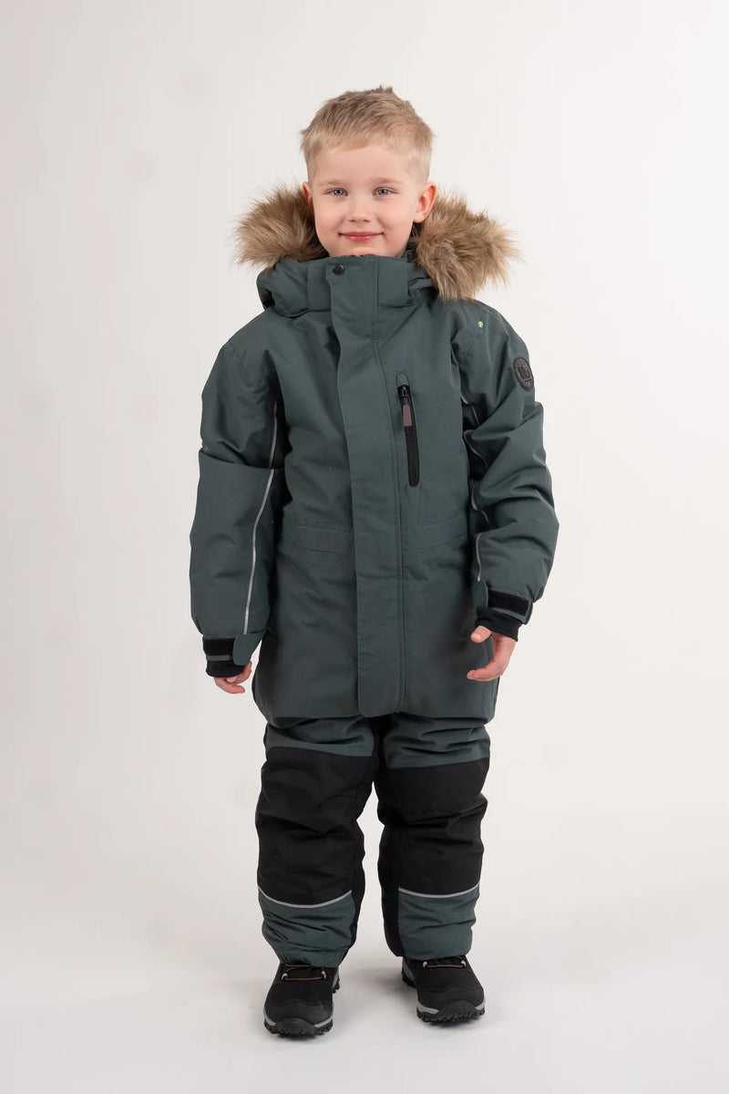 NORDIC WINTER OVERALL - DARK TEAL