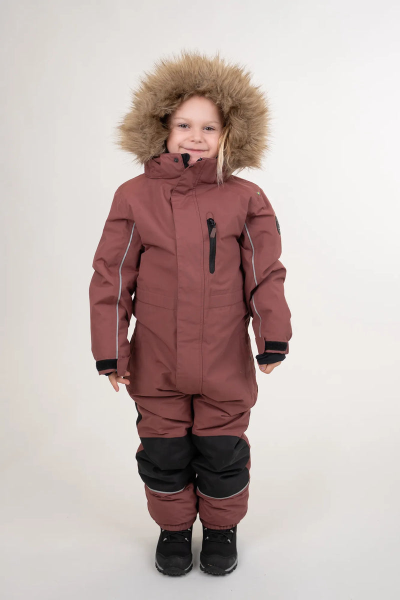 NORDIC WINTER OVERALL - ROSE