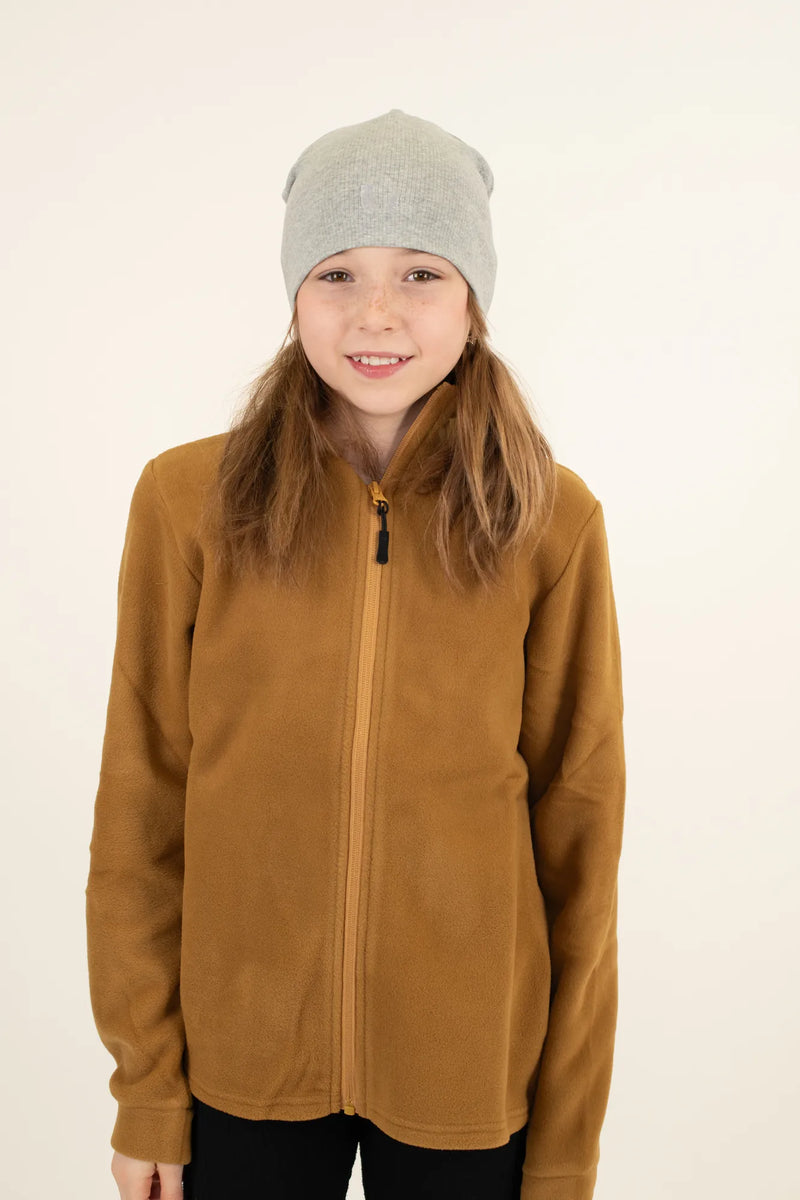 CHILL FLEECE JACKET - MUSTARD