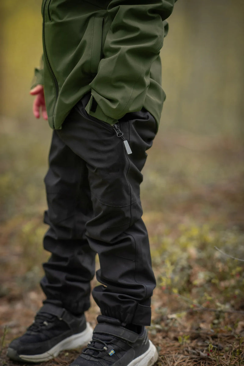 NORDVIND SHELL PANTS - BLACK