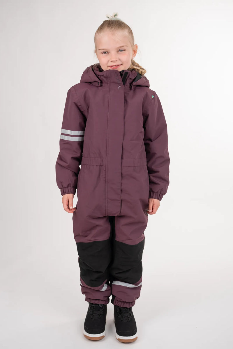 TRAILER WINTER OVERALL - PLUM