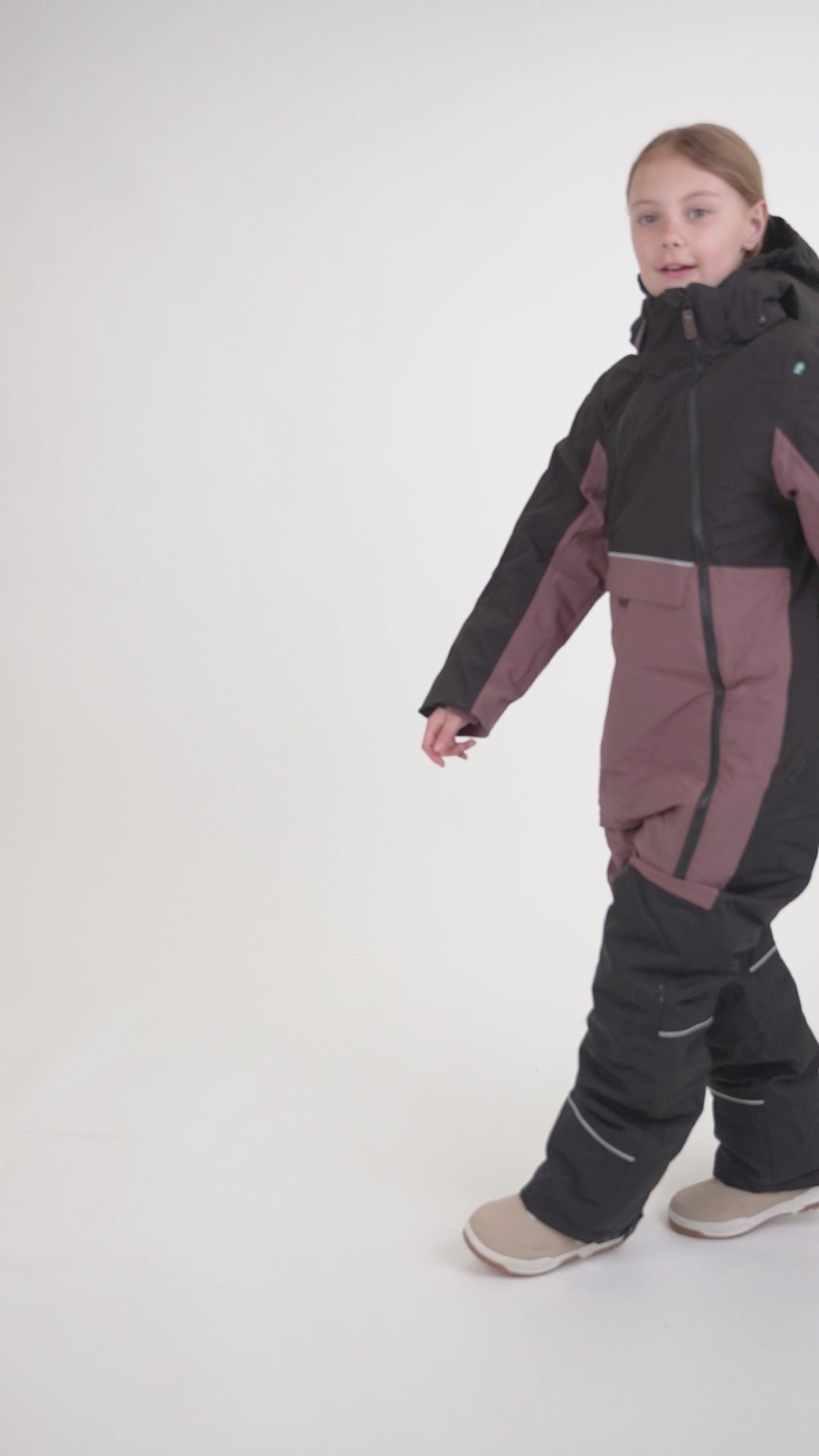 ANORAK WINTER OVERALL - DUSTY MAUVE