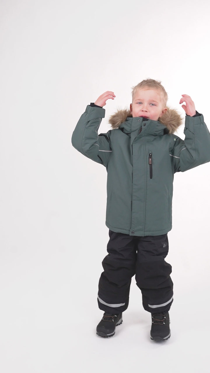 NORDIC WINTER JACKET - DARK TEAL
