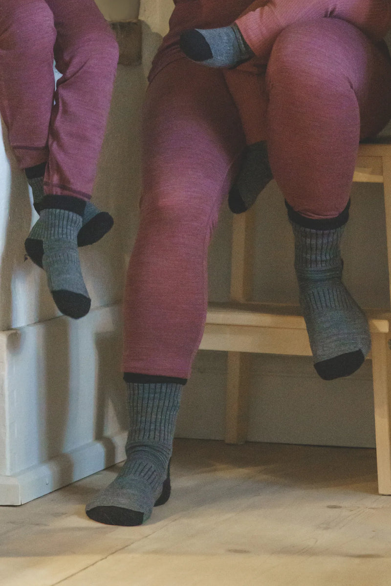 FOTINGEN ANKEL SOCKS - GREY/ANTH